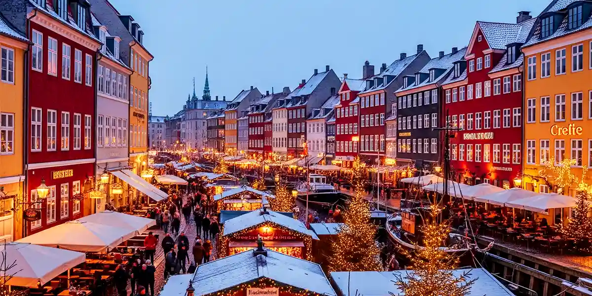 A Scandinavian Christmas: Market Lights & Winter Delights