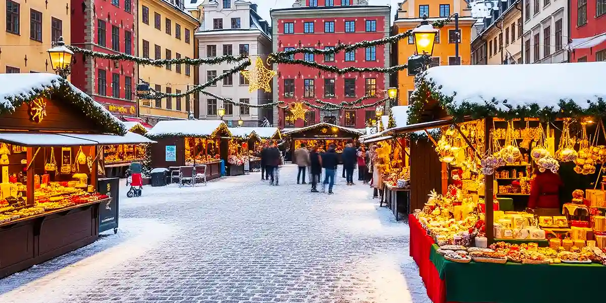 Christmas Charm in Stockholm: Market Stalls & Nordic Delight
