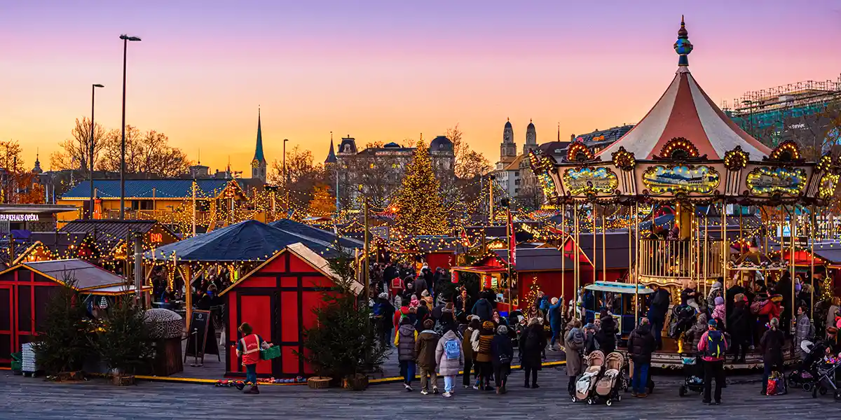 Twinkling Zurich: Christmas Markets & Alpine Charm
